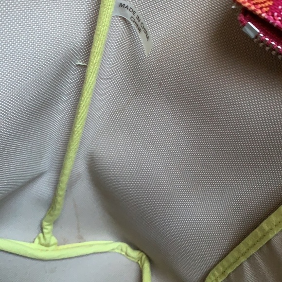 Coach Legacy Weekend Ticking Stripe PVC Zip Tote - Picture 6 of 16